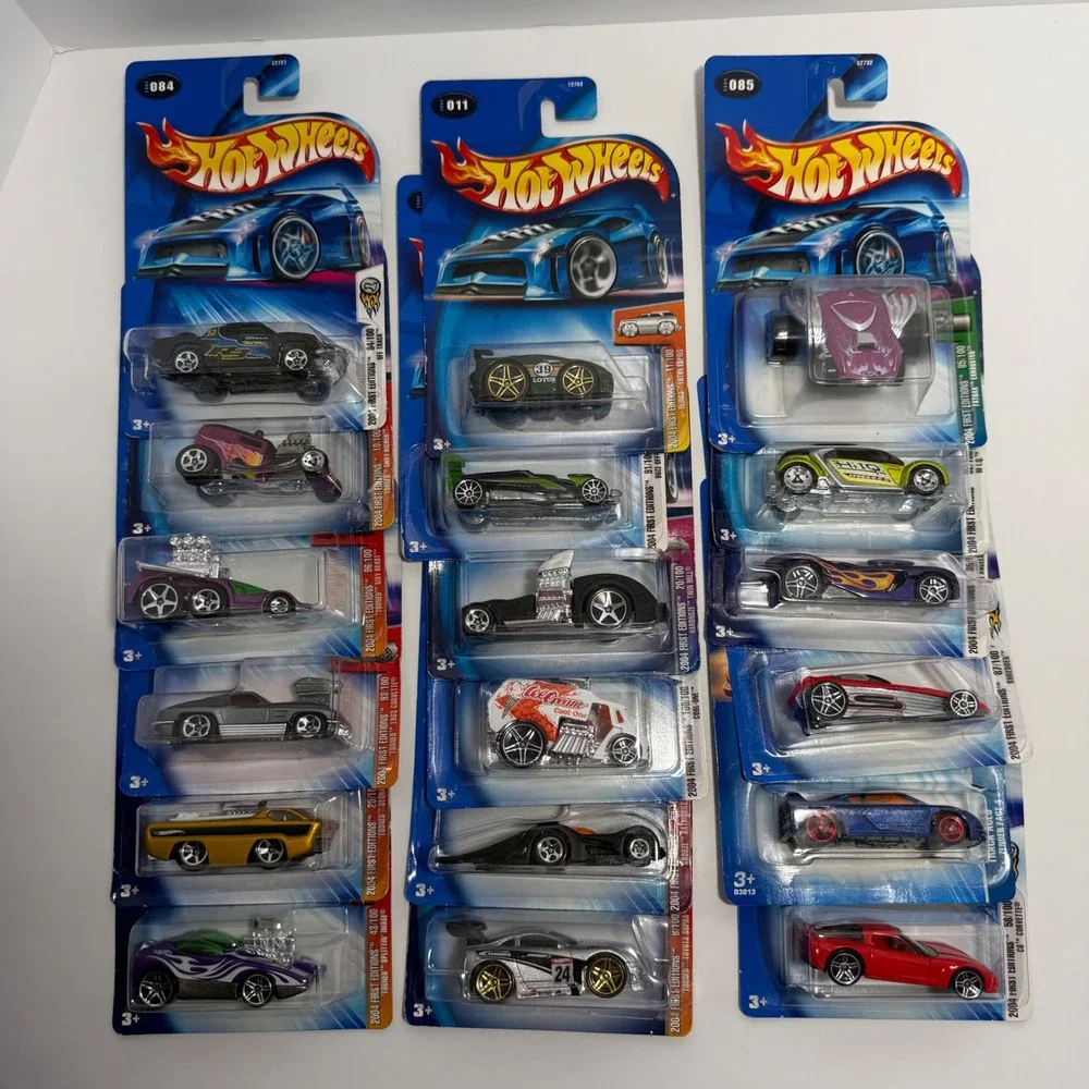 Hot Wheels 2004 First Editions Lot of 18